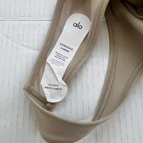 Alo yoga beige bodysuit size L - Picture 5 of 5